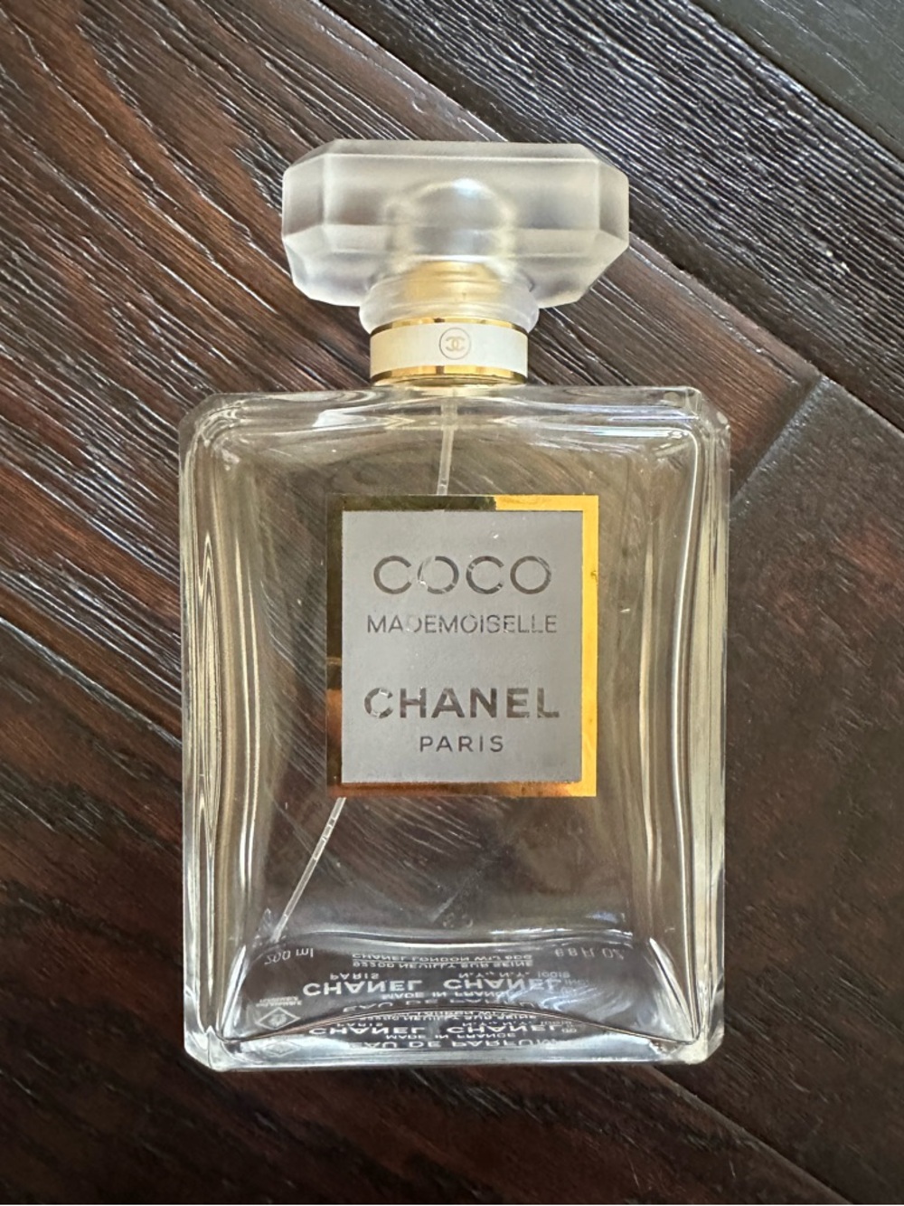 CHANEL Coco Mademoiselle 6.8 oz EDP Perfume Bottle (EMPTY)